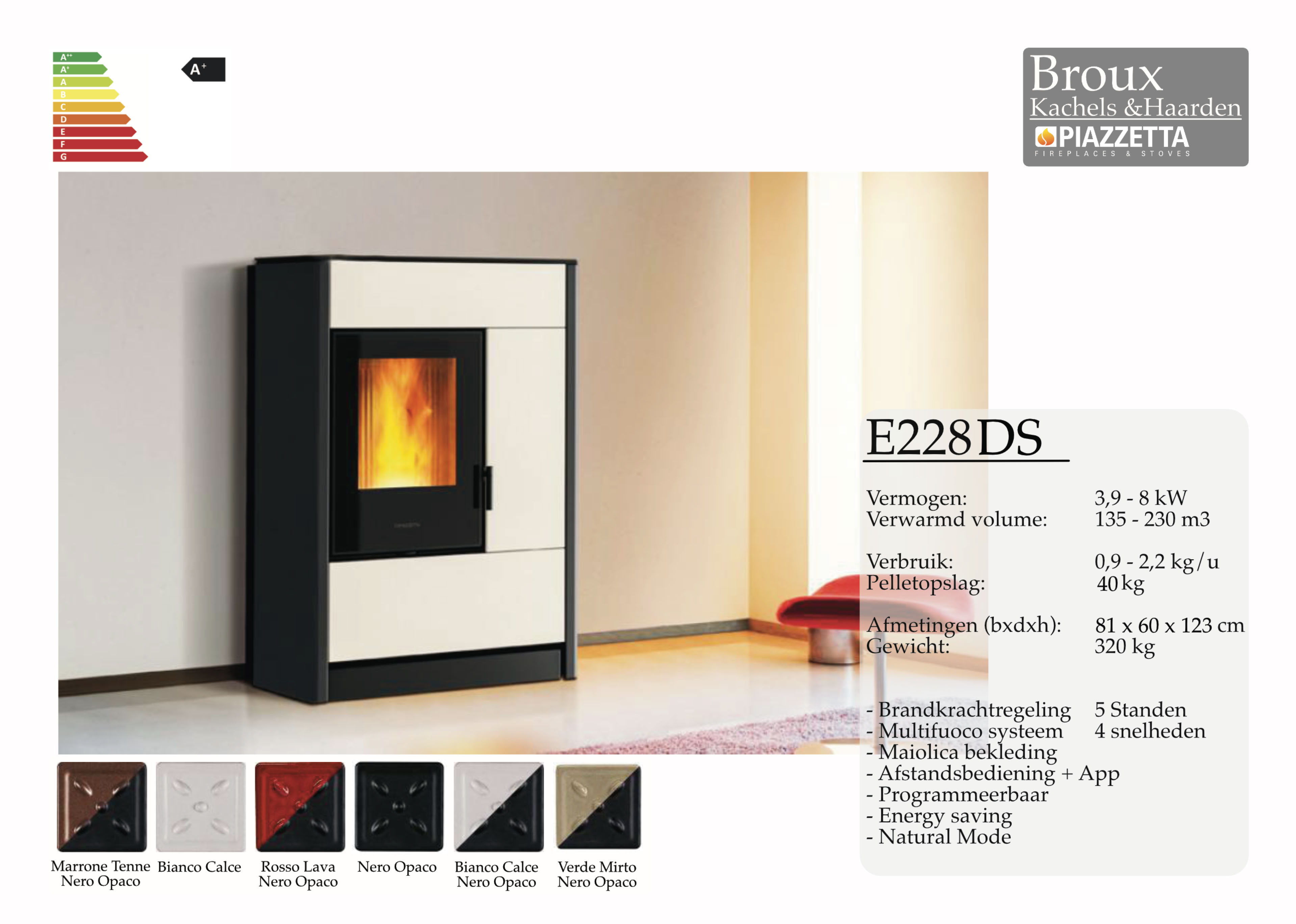 Hybride kachel Piazzetta E228DS